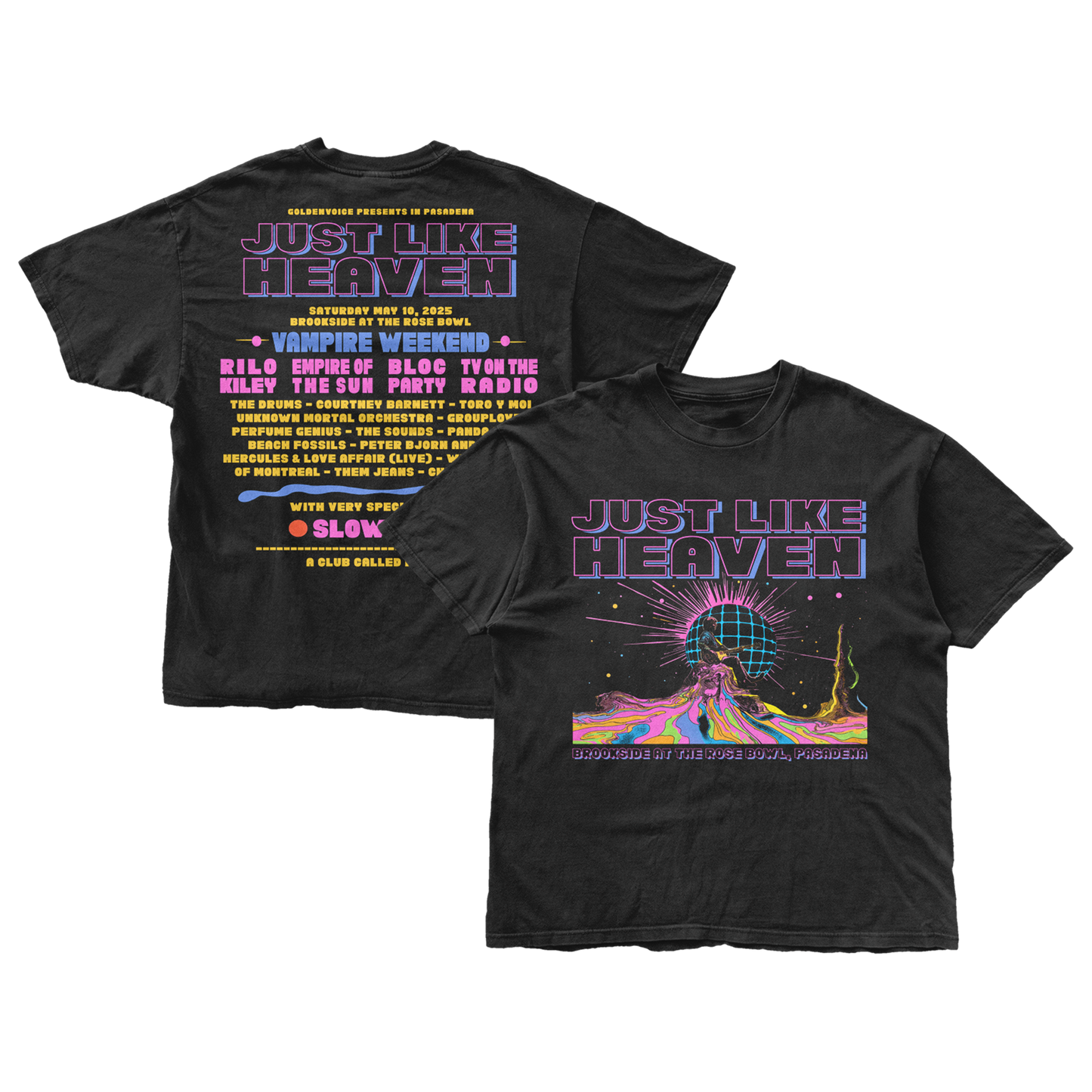 Disco Moon 2025 Lineup Tee