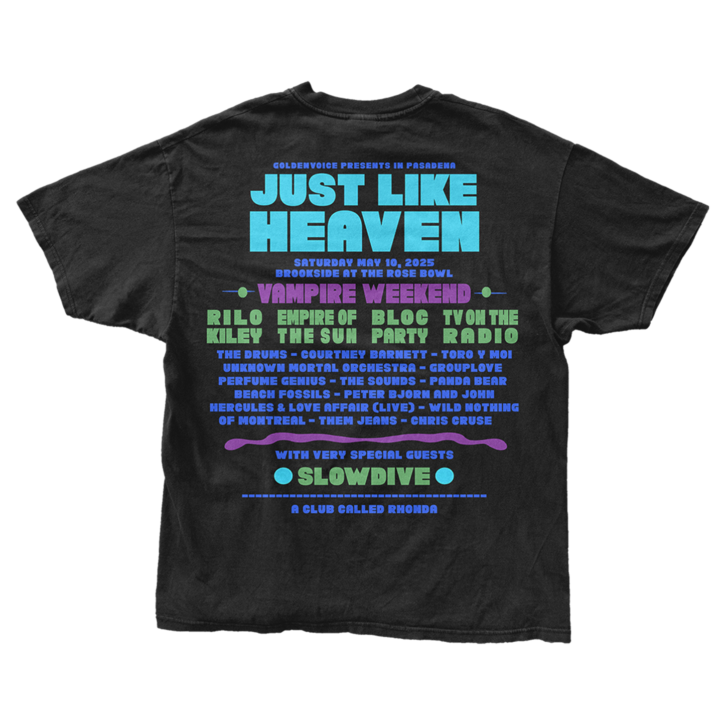 Time & Space Lineup Tee