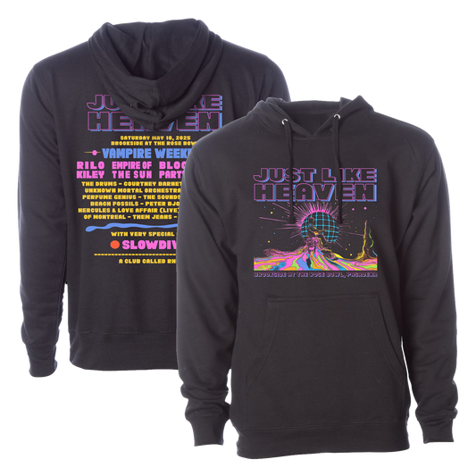 Disco Moon 2025 Lineup Hoodie