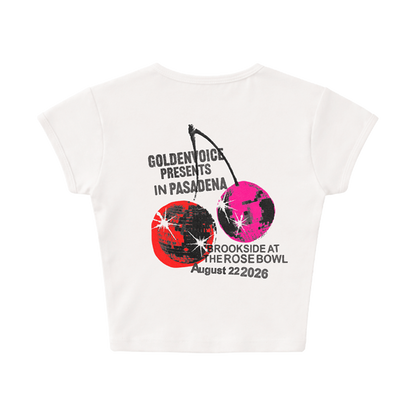 Disco Cherry Baby Tee