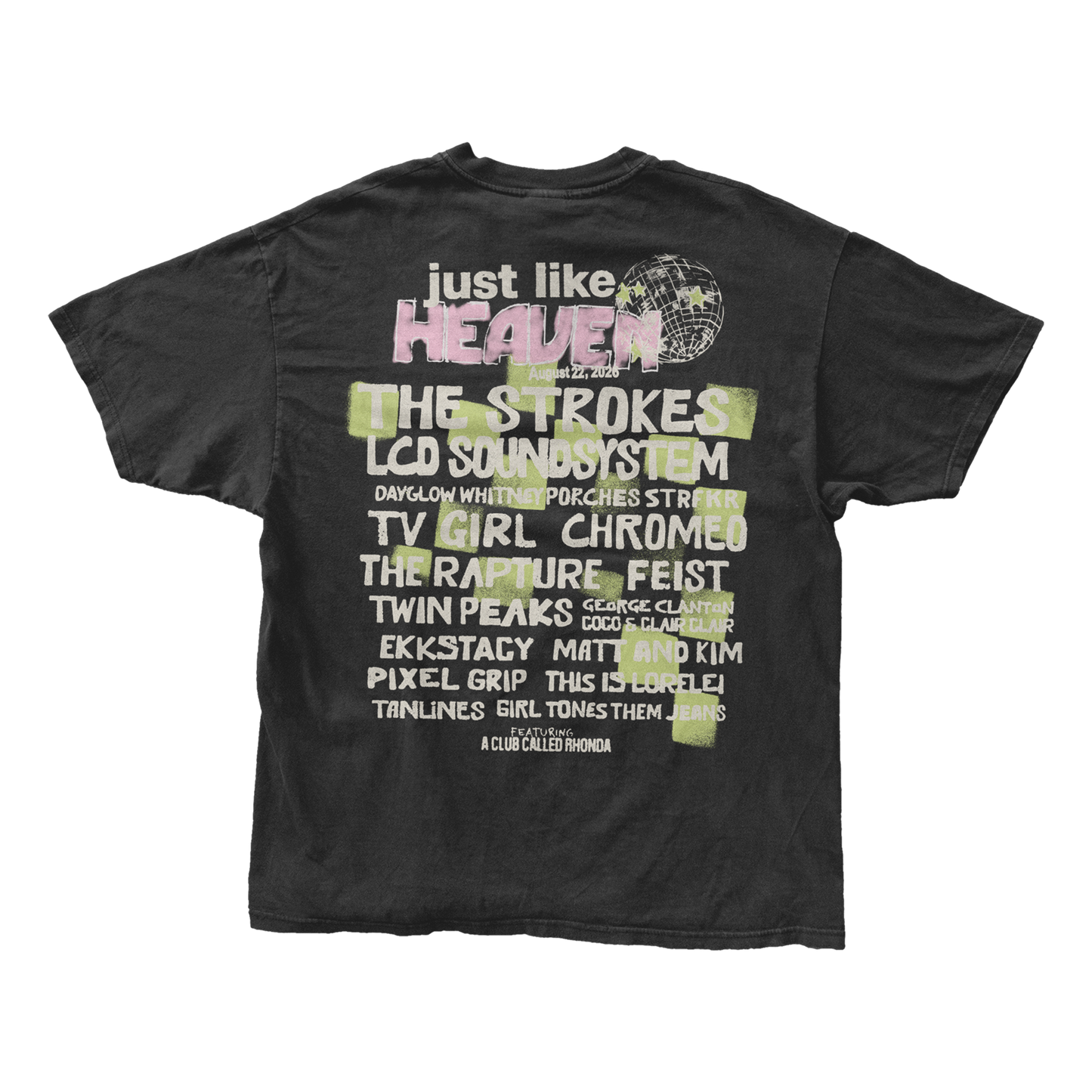 Dance Floor 2026 Lineup Tee