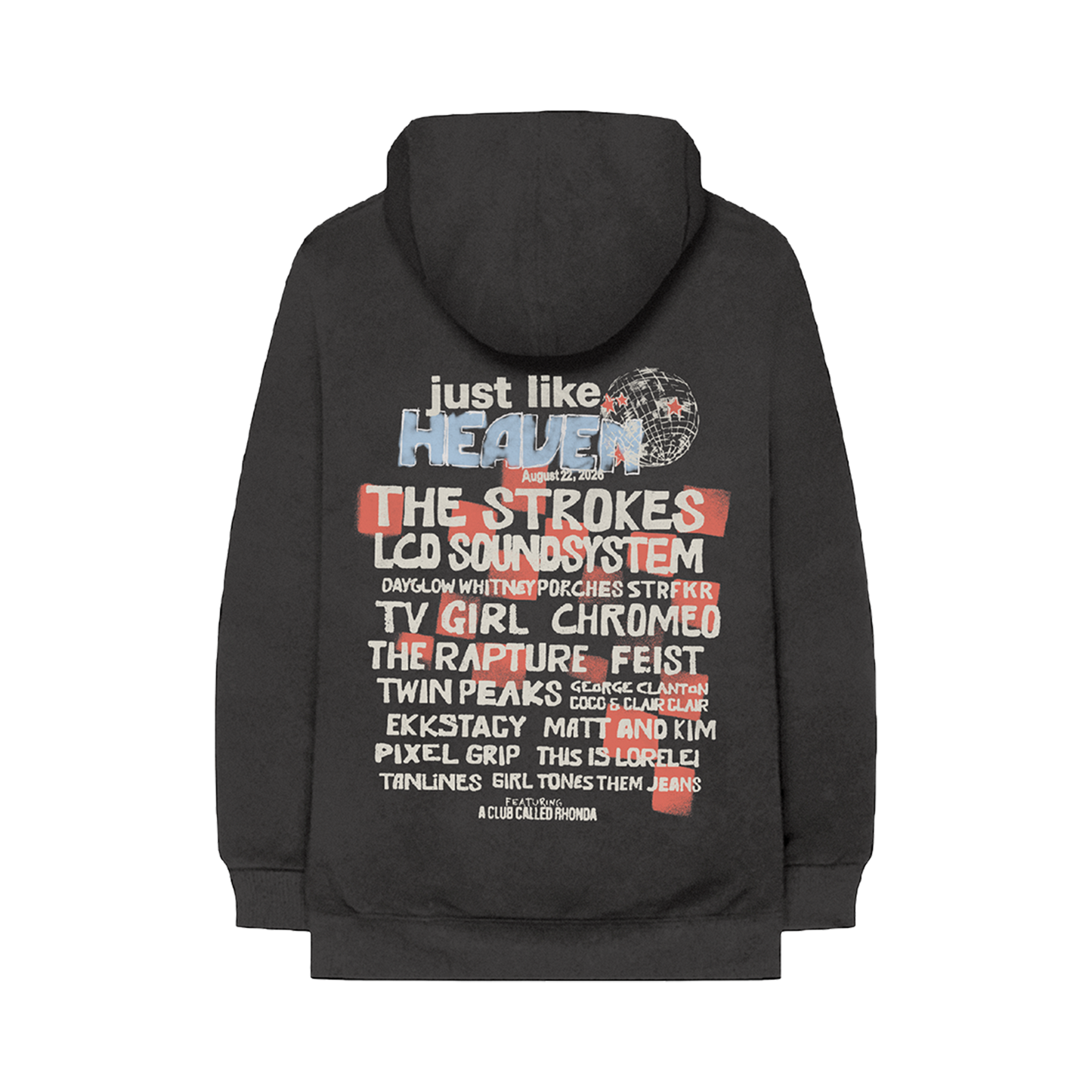 Dance Floor 2026 Lineup Hoodie