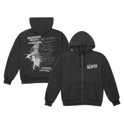 Disco Ball 2026 Lineup Zip Hoodie
