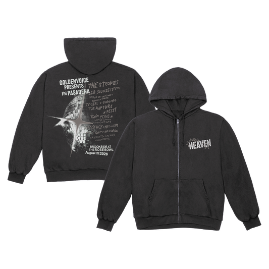 Disco Ball 2026 Lineup Zip Hoodie
