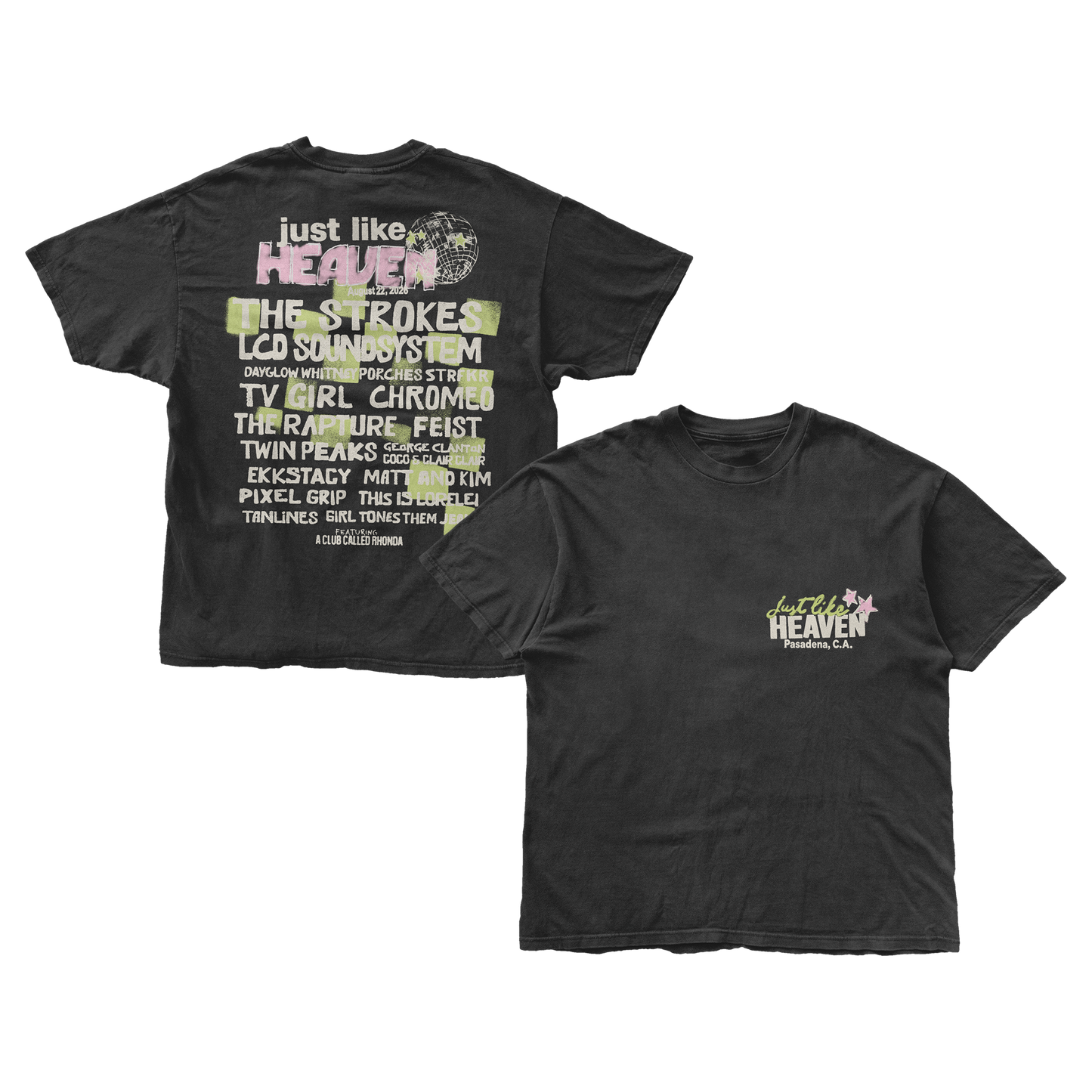 Dance Floor 2026 Lineup Tee