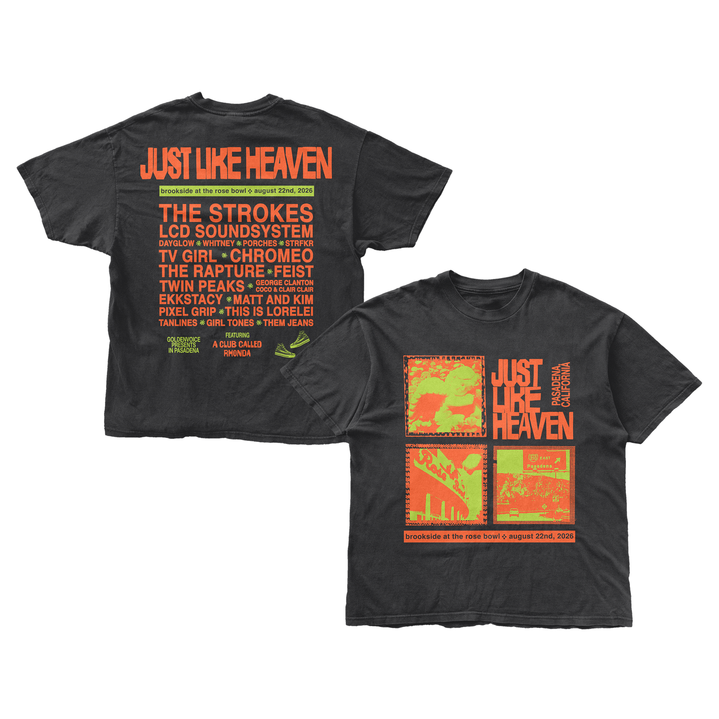 Heaven On Film 2026 Lineup Tee
