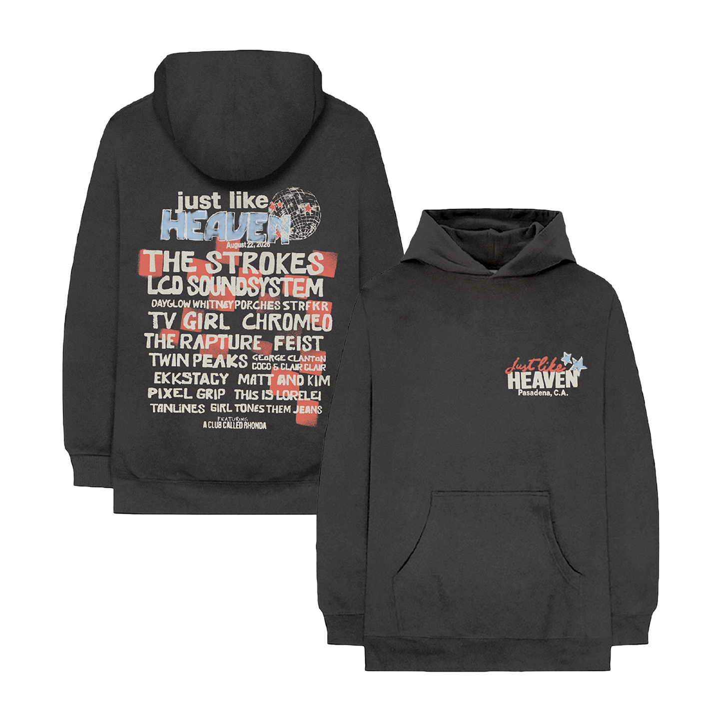 Dance Floor 2026 Lineup Hoodie