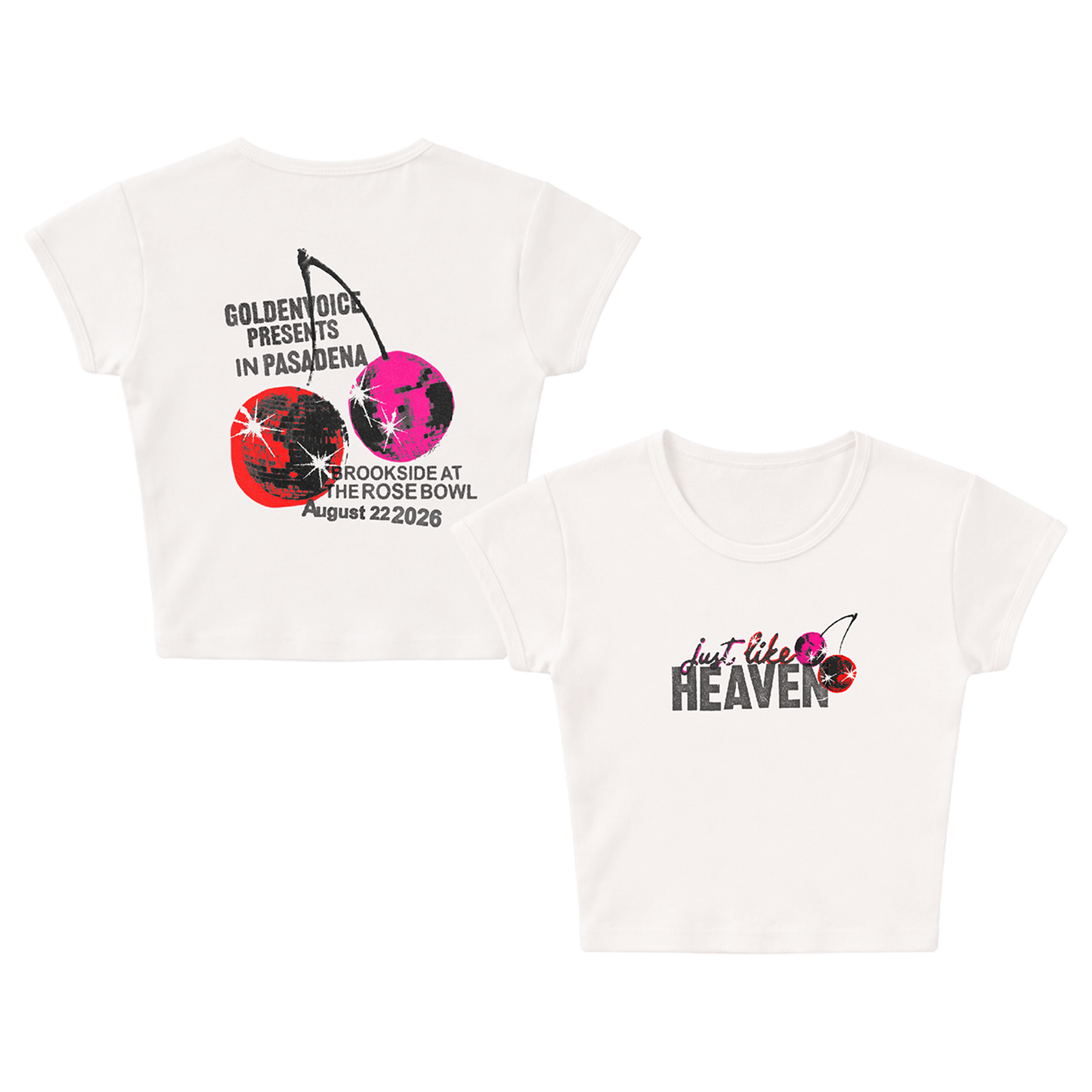 Disco Cherry Baby Tee