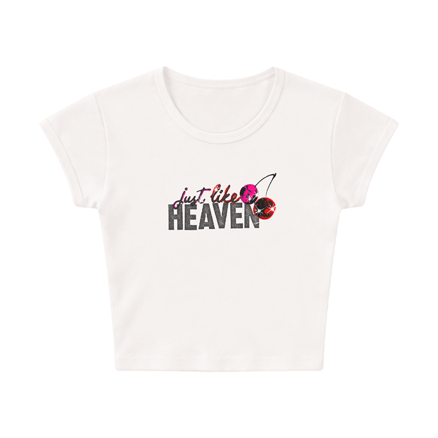 Disco Cherry Baby Tee